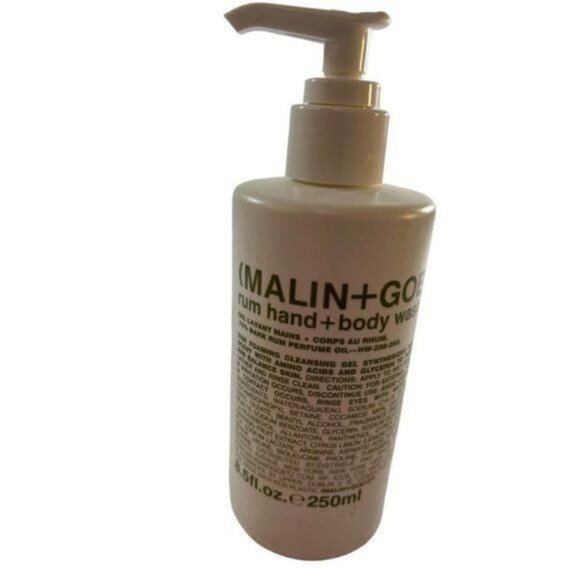 Malin + Goetz Womens Rum Hand + Body Wash 8.5 oz New - Picture 1 of 3